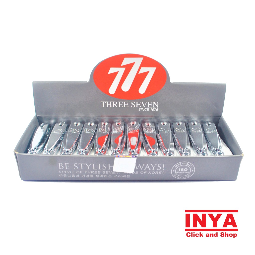 GUNTING KUKU 777 N-602 ORIGINAL - MADE IN KOREA STAINLESS NAIL CLIPPER - BOX isi 24 pcs