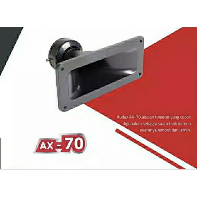 Tweeter Walet Audax AX-70 Asli Original / audax / tweeter audax Asli