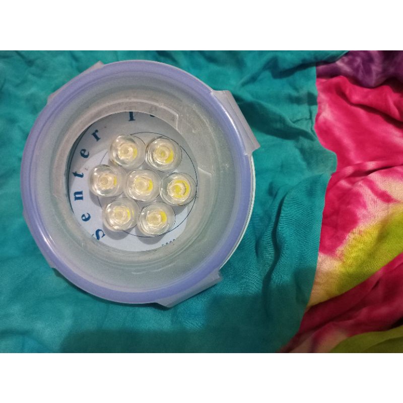 Senter Bioglass 2+ second & ds 10cm sinar alpha spin omega rejuve  (+ charger)