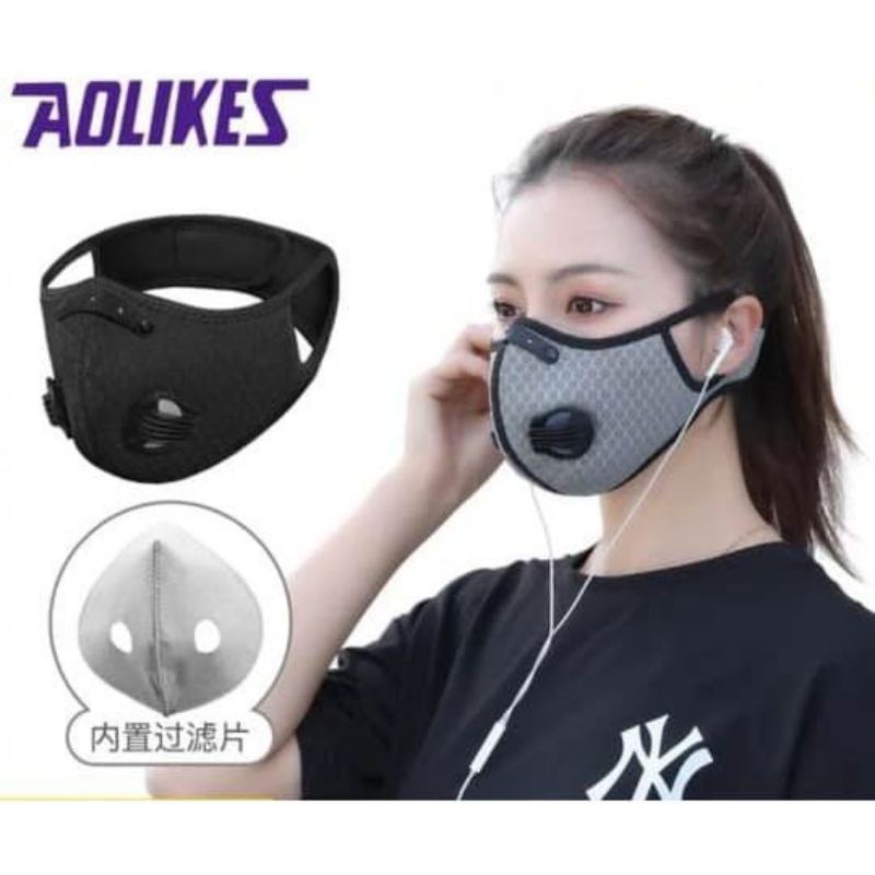 Masker Sport Tissue Masker Motor Respirator