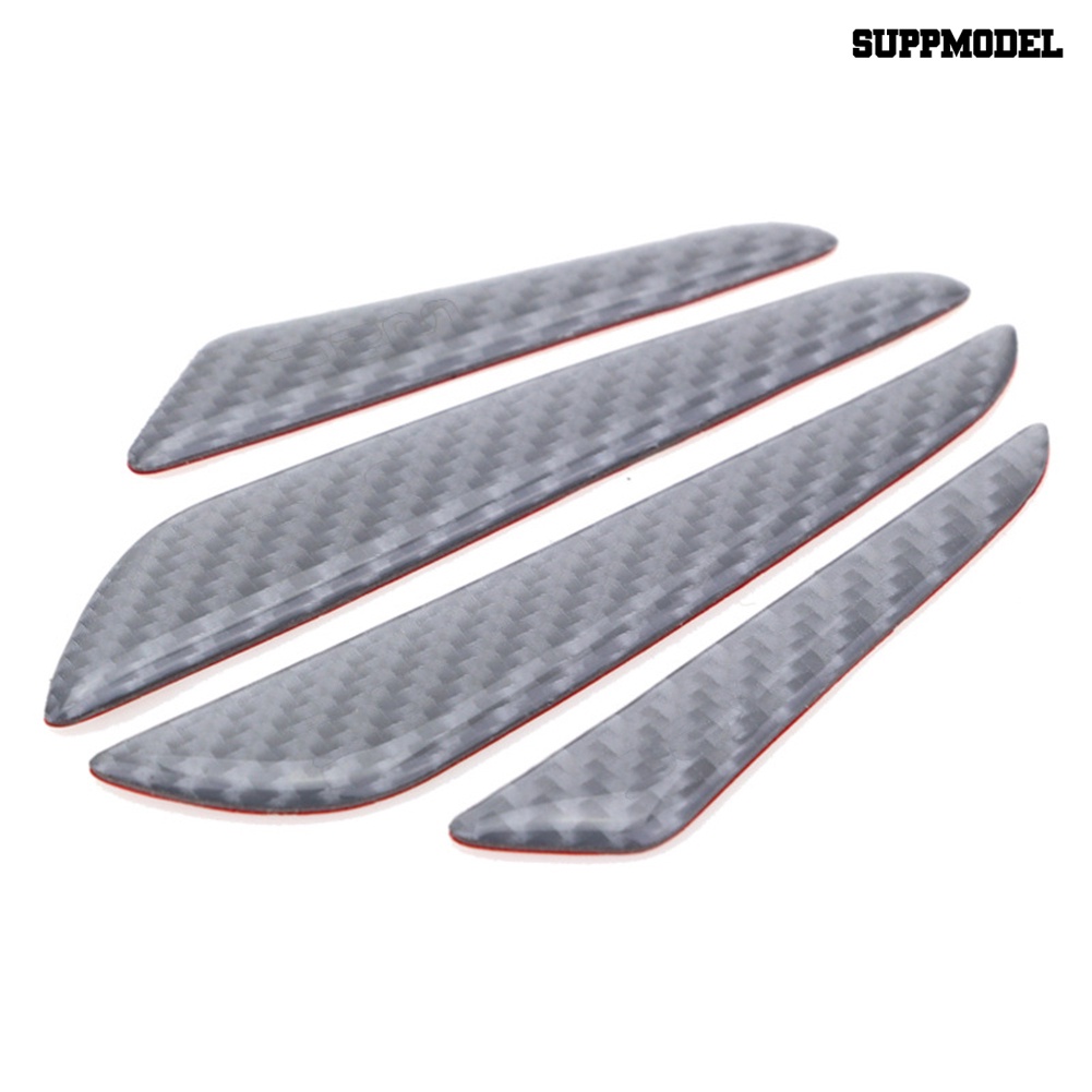 Car 4Pcs / Set Strip Pelindung Pinggiran Pintu Mobil Anti Gores