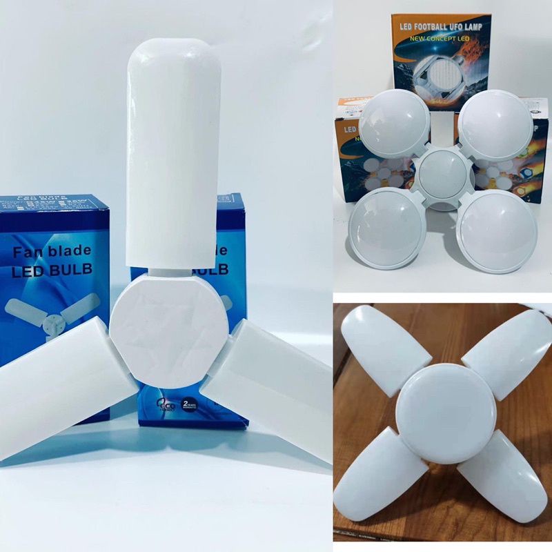 Lampu Bohlam LED Model Kipas Baling Baling