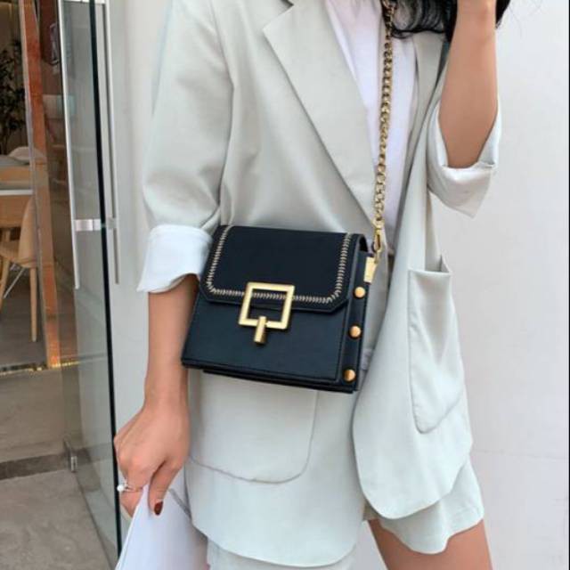 Super Hot TAS SELEMPANG HANDBAG CEWEK WANITA FASHION IMPOR MURAH IMPORT KONDANGAN PESTA JALAN Ter