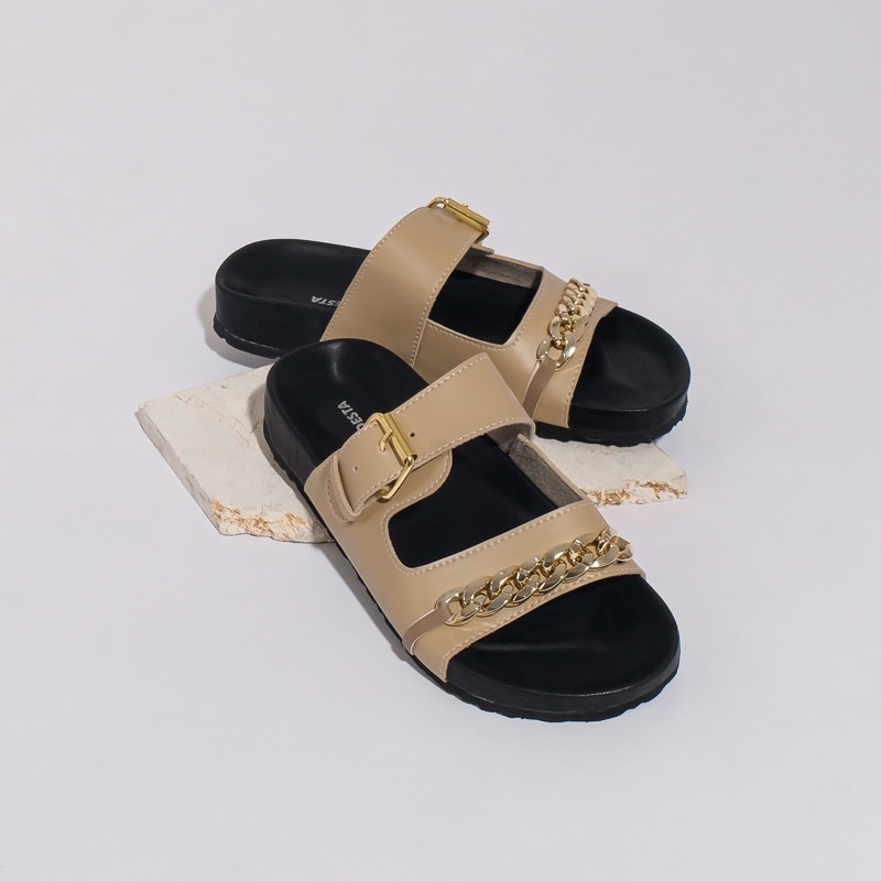 Alesya sandal tali rantai | Size 36-44