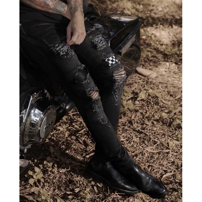 Rucas S9 Grand Combination Black Jeans size 33 & 34 ready stock barang pribadi