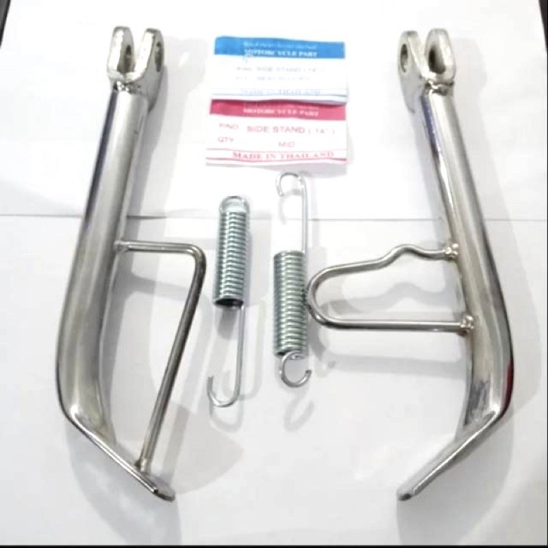 Standar Samping Chrome Crome Ring 17 Honda Yamaha Matic Dan Bebek Beat Mio Scopy Vario Vario 125 Dll