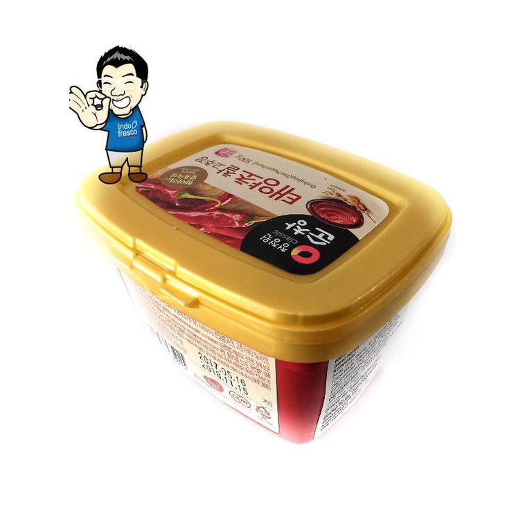 

q7qh daesang sunchang gochujang- cabe pasta korea- hot pepper paste 500g xtv1