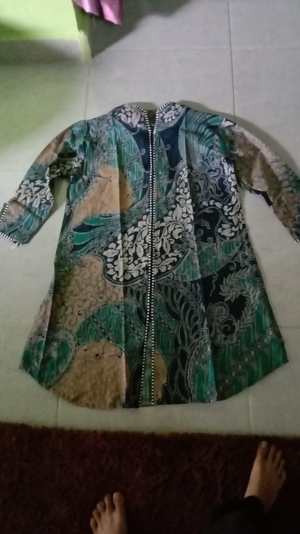 Emhabatik | Jumbo Tunik Batik Wanita Emhabatik Seragam Terlaris