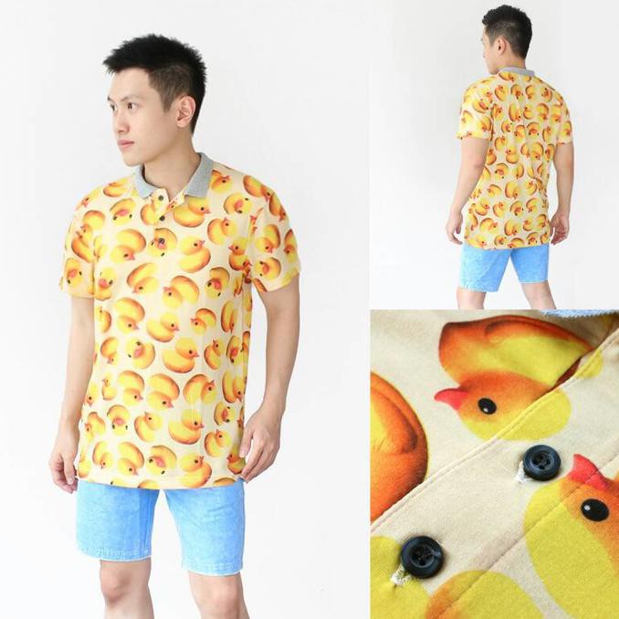 Termurah Duck Pattern Tee Hq Berkualitas