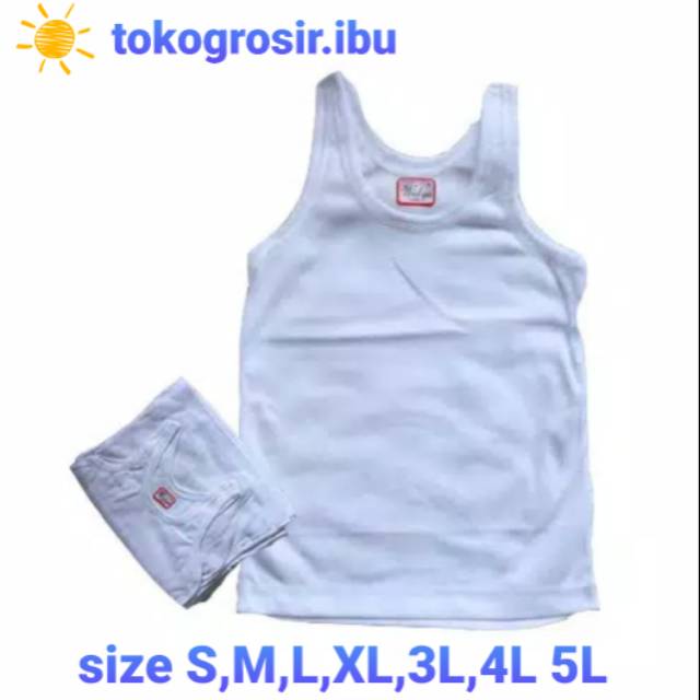 Kaos Dalam Singlet Anak Laki Laki Perempuan Polos Putih Kutung Anak Oblong Anak Singlet Anak Bayi Polos Murah