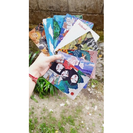 

Postcard Kartu Pos - Original art by @biskiyy