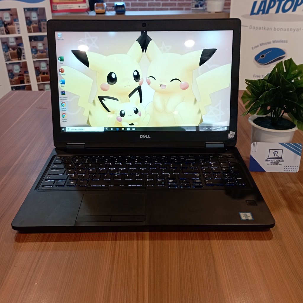Dell Latitude i5 Ram 8/256GBSSD Touchscreen KeyboardBacklight Numpad FullHD Second Bekas