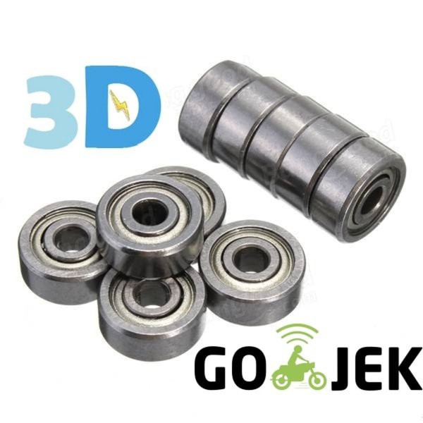 Ball Bearing F624ZZ Miniatur Steel Bearing