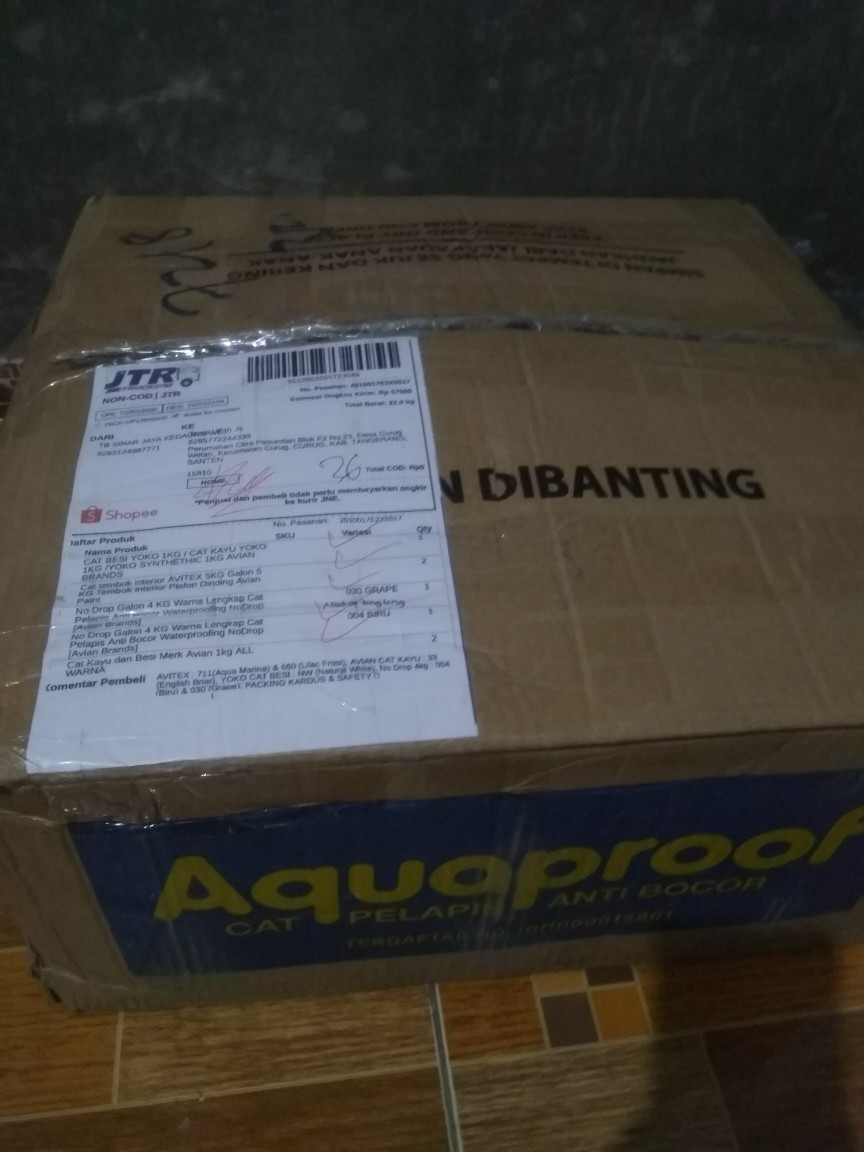 Cat Tembok Interior Avitex 5kg Galon 5 Kg Tembok Interior Plafon Dinding Avian Paint