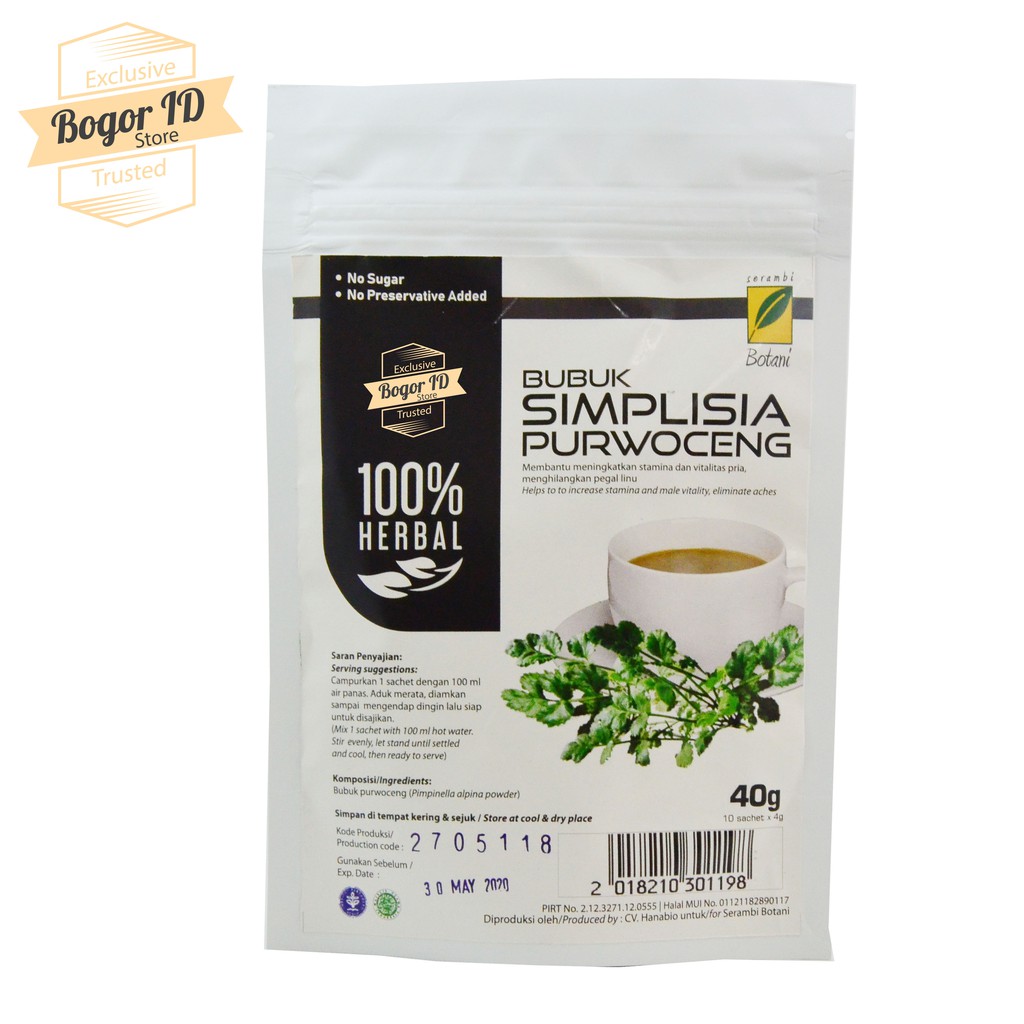 

NEW SIMPLISIA PURWOCENG VITALITAS PRIA 40g