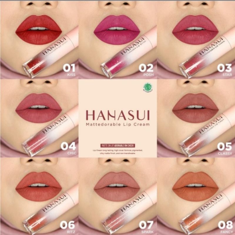 HANASUI MATTEDORABLE LIPCREAM /Lipcream Hanasui