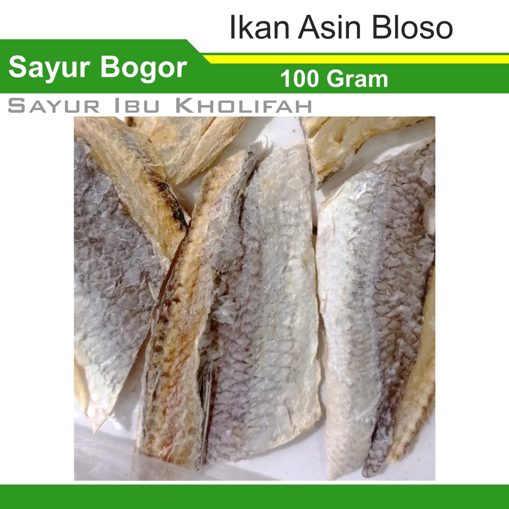 

Ikan Asin Bloso Kering 100 Gram