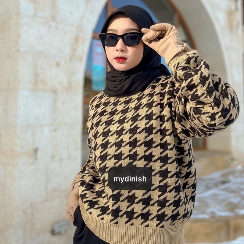 Anara Top - Sweater Blouse Wanita