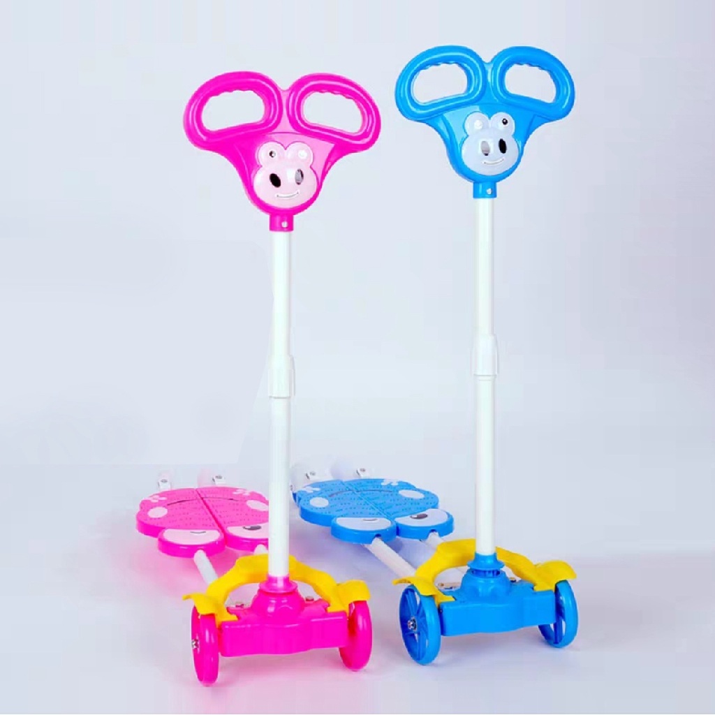 SCOOTER FROG KICK MB 127 - SKUTER GUNTING KODOK SKUTER ANAK RODA 4 - SKUTER KATAK