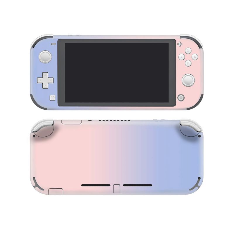 Stiker Film Pelindung Bahan Pvc Matte Warna Gradasi Untuk Konsol Game Nintendo Switch Lite