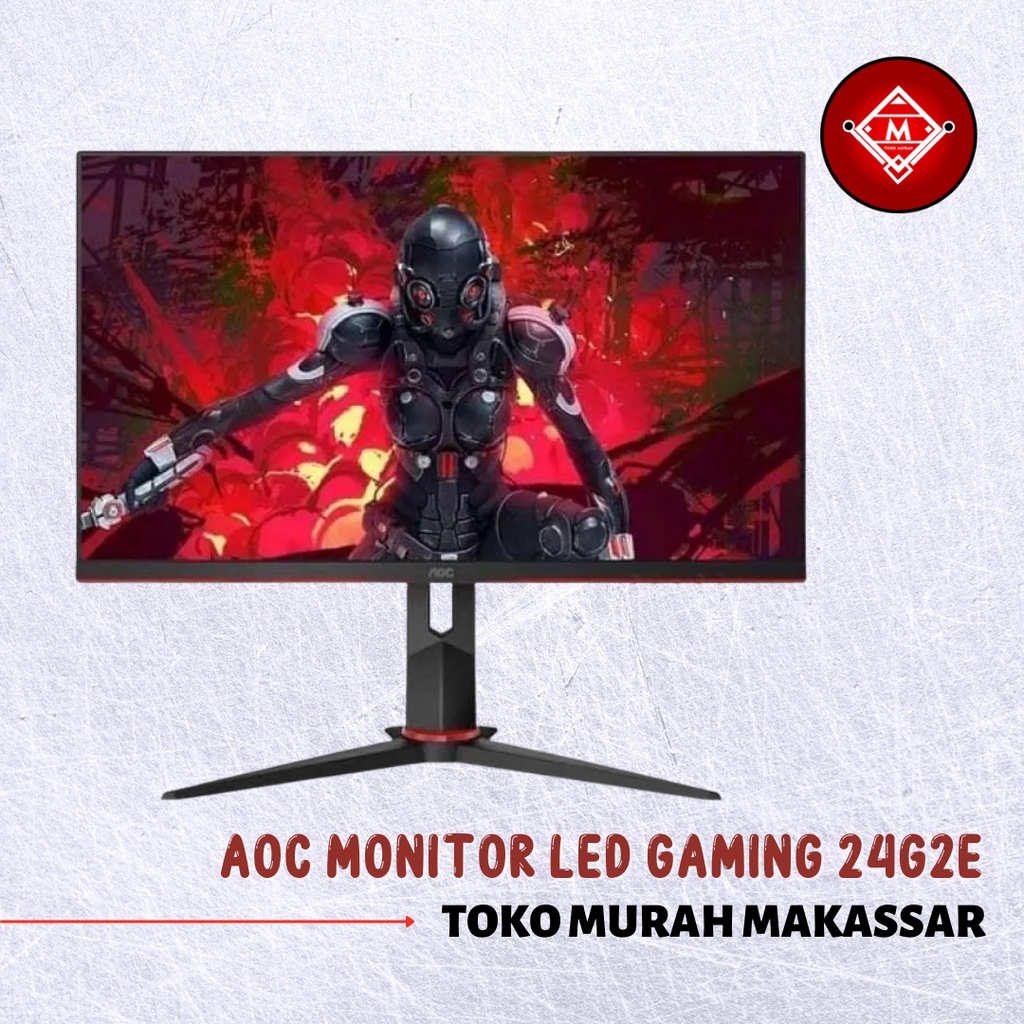 MONITOR GAMING AOC 24" 24G2E 144Hz IPS / MONITOR AOC 24G2E / MON12-AOC