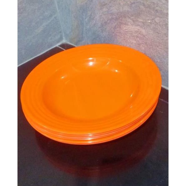 6 PCS PIRING BULAT MELAMINE SINGA SINGI STANDAR SNI