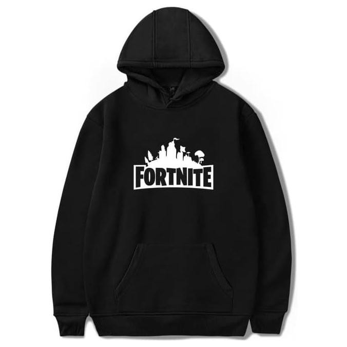 Jaket Hoodie Gamer Fortnite - Hitam