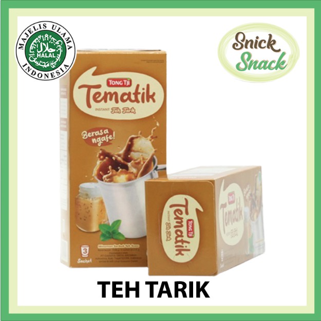 

Tong Tji Tematik Teh Tarik Box 3s Instant Milk Tea