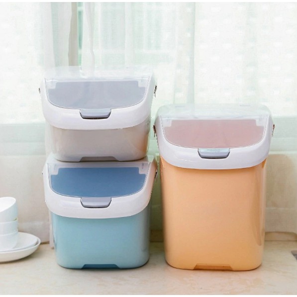 Tempat Beras Dan  Penyimpanan Makanan Serbaguna / Box Beras 6 Kg