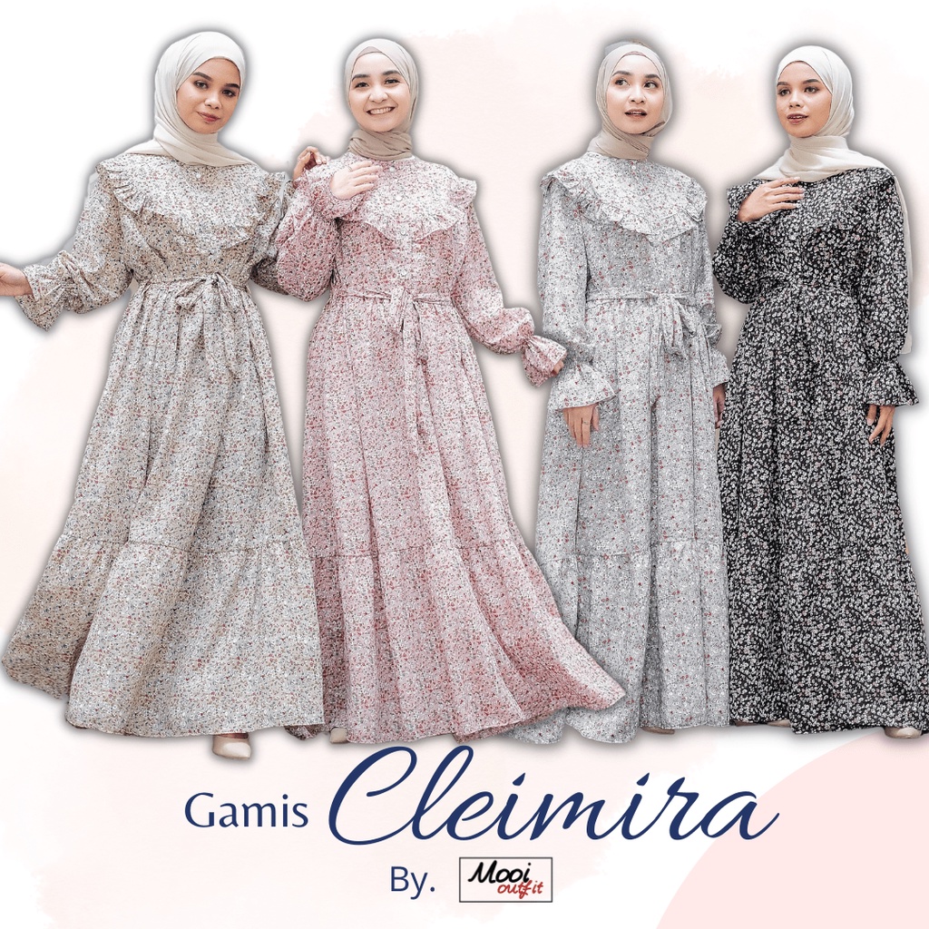 Gamis Terbaru 2023 Lebaran Wanita Jumbo Ld 120 130 busui menyusui