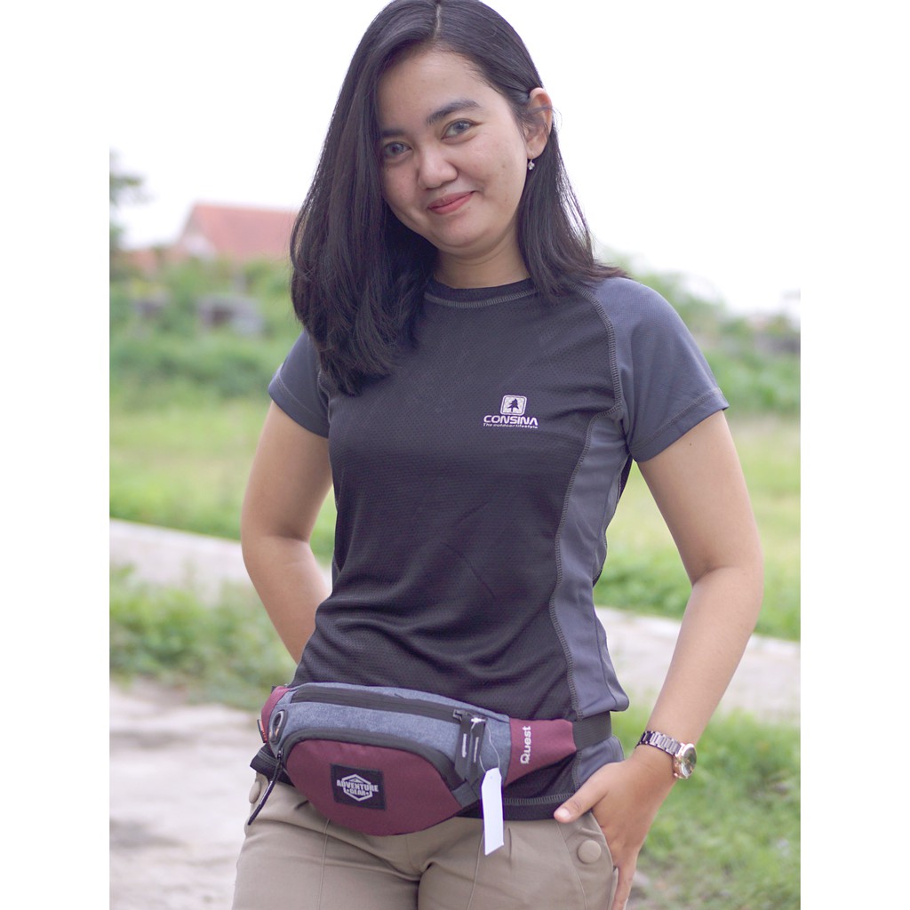 TAS PINGGANG WAISTBAG ADVENTURE GEAR QUEST