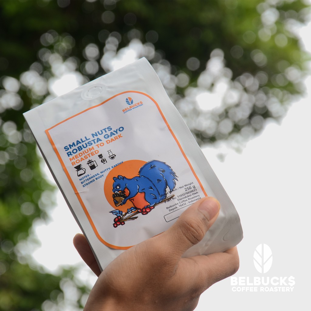 

Kopi Robusta Gayo aceh Small Nuts 200 g
