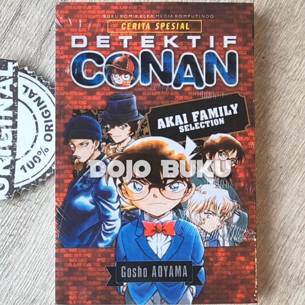 Komik Detektif Conan Akai Family Selection by Aoyama Gosho