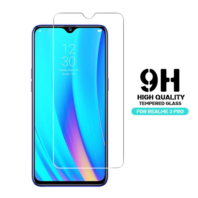 Tempered Glass Layar Clear Realme 3 / Realme 3 Pro + Antigores Tempered Glass Camera Back Lens