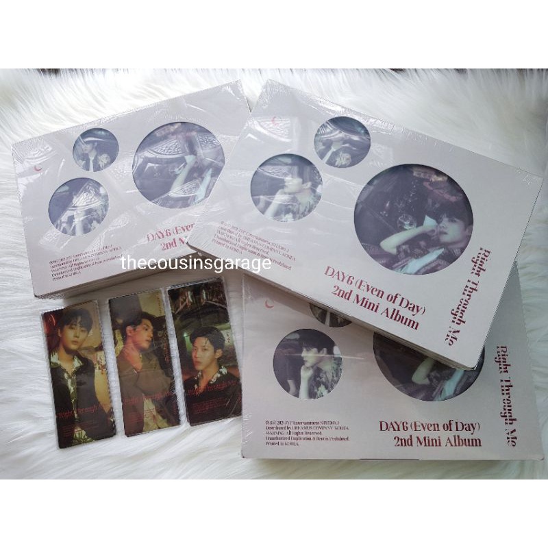 Right Through Me Day6 Even of Day Album SEALED