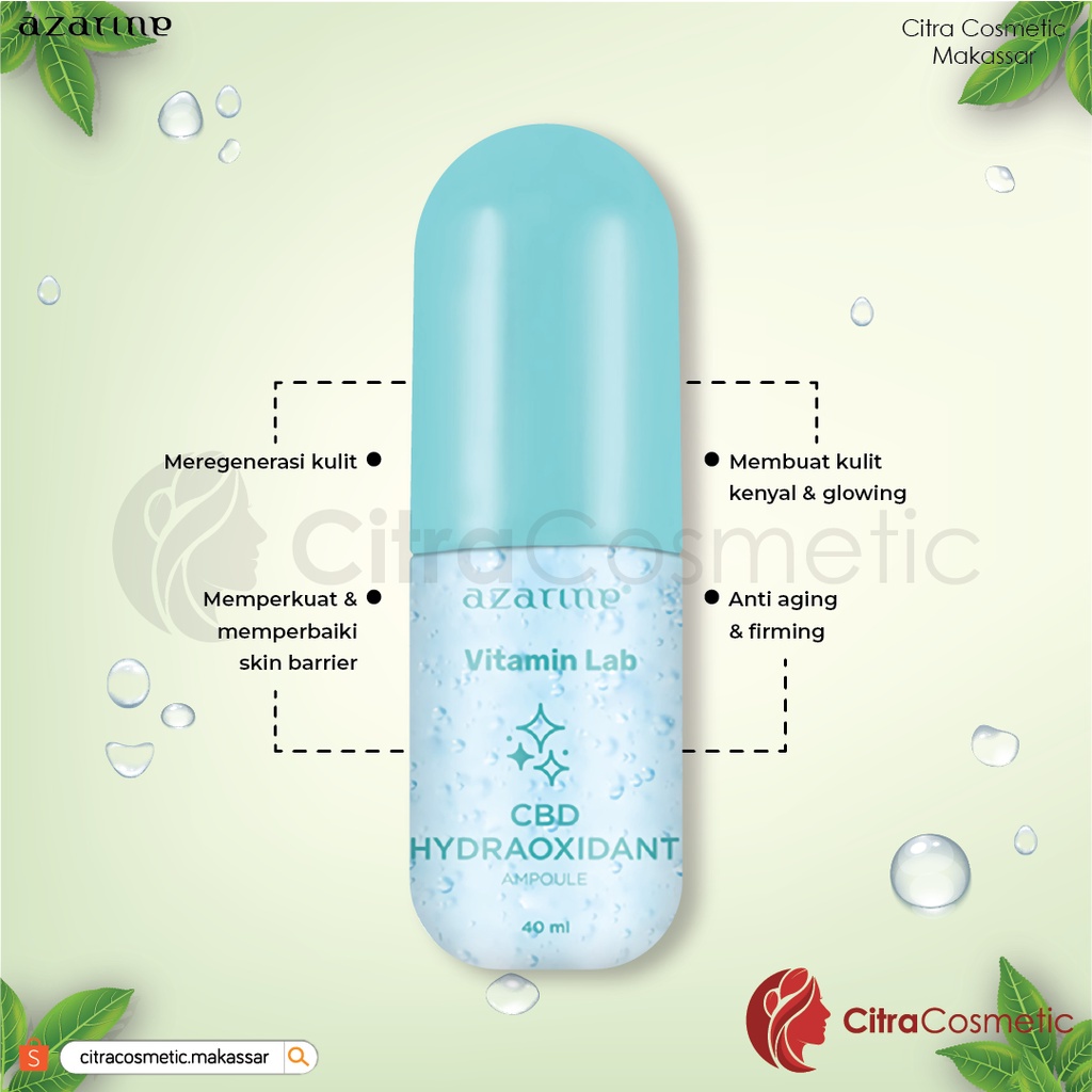 Azarine CBD Hydra Oxidant Ampoule 40Ml