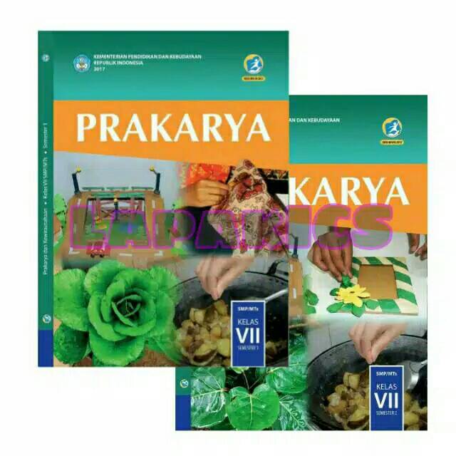 Buku Prakarya Smp Kelas 7 Semester 1 Dan Semester 2 Revisi 2017 2018 Shopee Indonesia