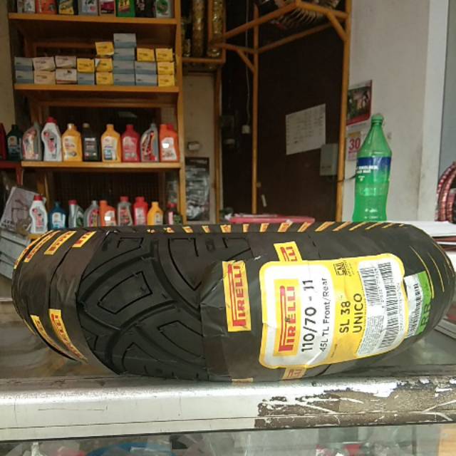 Ban Pirelli 110/70-11SL38 (Ban Vespa Lx / S depan)
