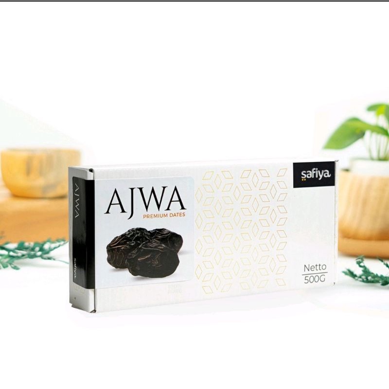 ajwa grade A 500 gram kemasan/ajwa super  premium/ajwa nabi kurma