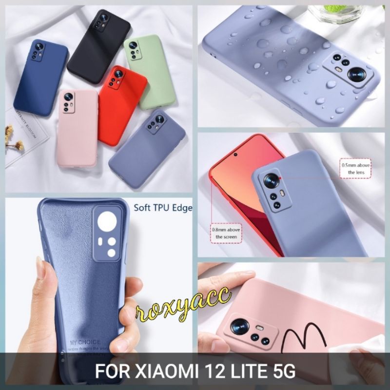 case Xiaomi 12 lite 5G softcase anti jamur silicon cover casing soft Xiaomi 12lite 5G