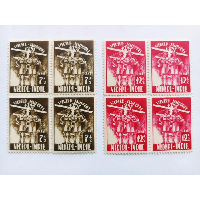 

Perangko Wereld Jamboree 1937 8Pcs Kondisi Baru
