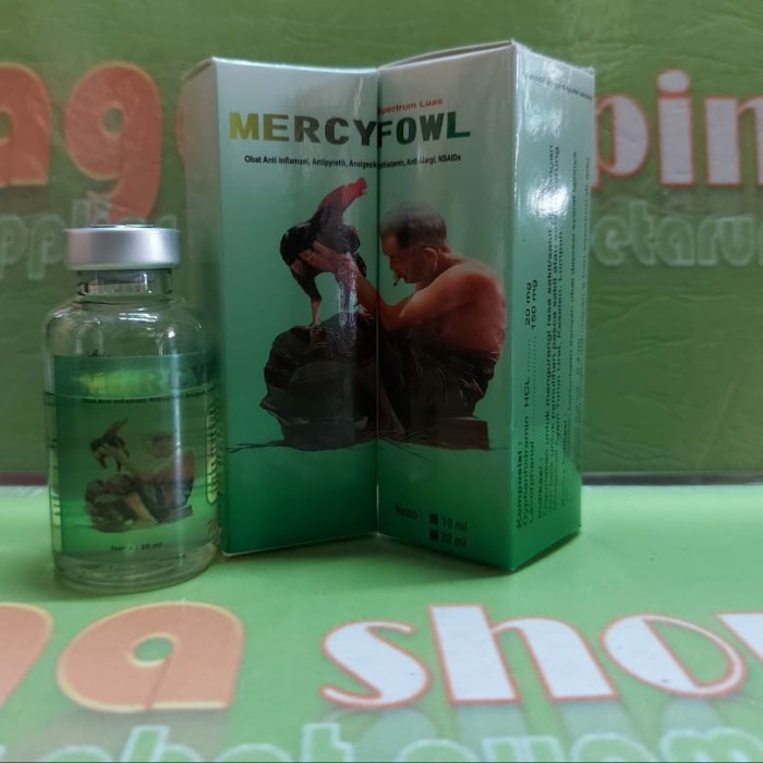 [[BISA COD]] mercyfowl obat ayam suntik sakit tetelo saraf lumpuh aratan bengkak