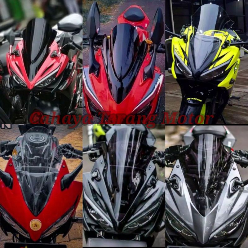 Visor CBR Winshield Winsil 2016 - 2019 CBR150R Facelif K45N , CBR 150R New K45G , CBR 150 R