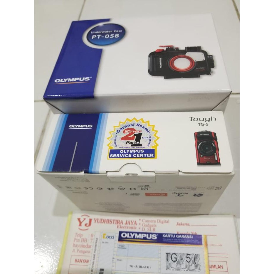 "KD" Olympus TG-5 & Olympus PT 058 Housing Underwater GARANSI RESMI OCCI