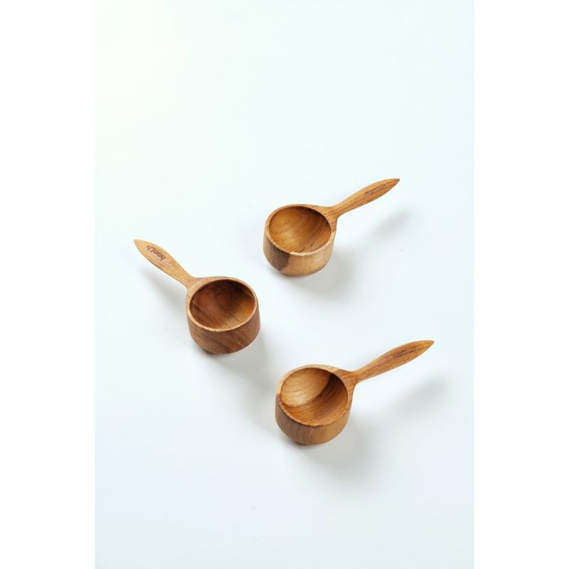 Sendok Takar delova Kayu Foodgrade-Wooden Measure Spoon (Homliv)