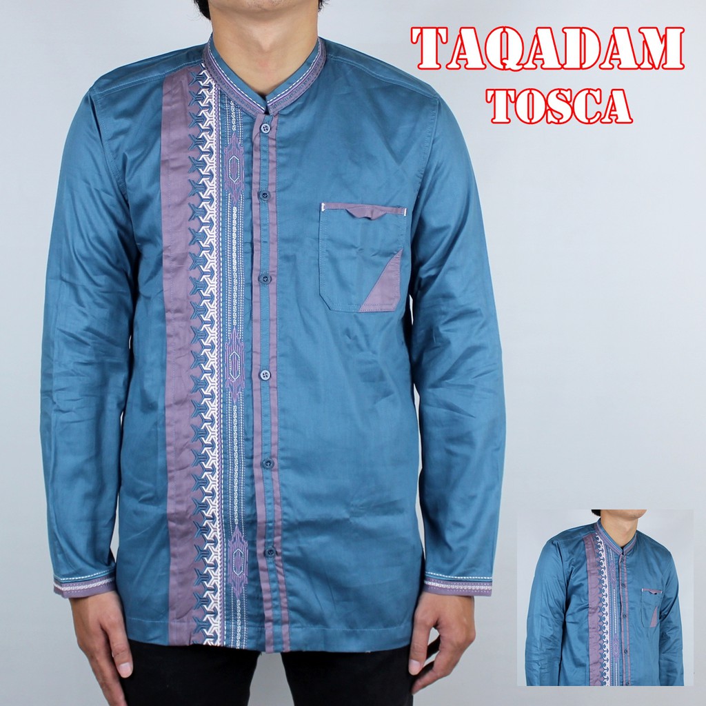 Baju Koko Taqadam Pria Dewasa 5 Pilihan Warna | Shopee Indonesia