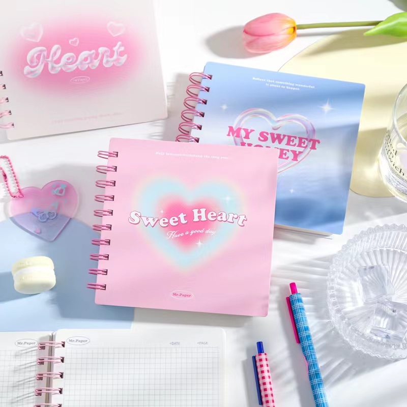 

Mr. Paper/Mr. Paper Sweetheart little square coil book