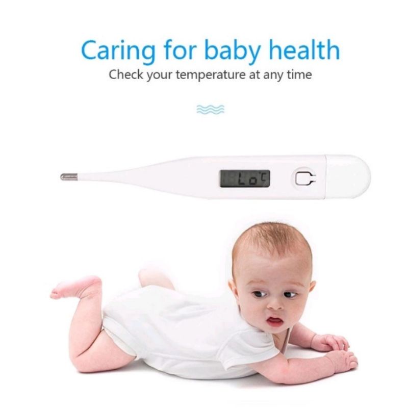 Termometer alat pengukur suhu tubuh bayi dan dewasa