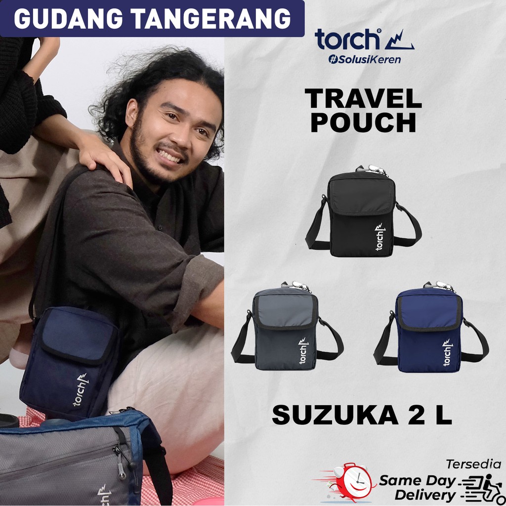 Torch Tangerang Tas Selempang Travel Pouch Suzuka 2L