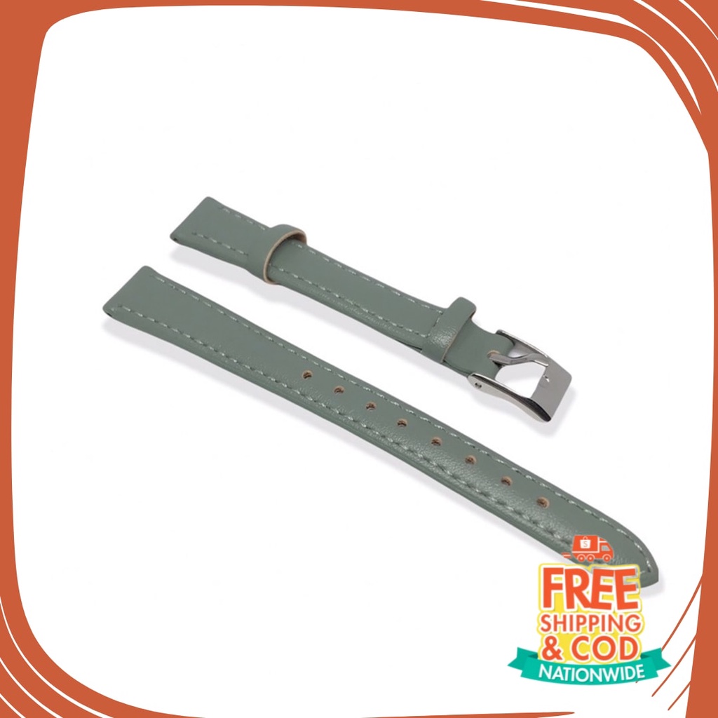 JAm Cewe Pink Bue Sky Gold Silver rubber Anti karat Air / 12mm Panmila Tali/Strap Jam Tangan Wanita 